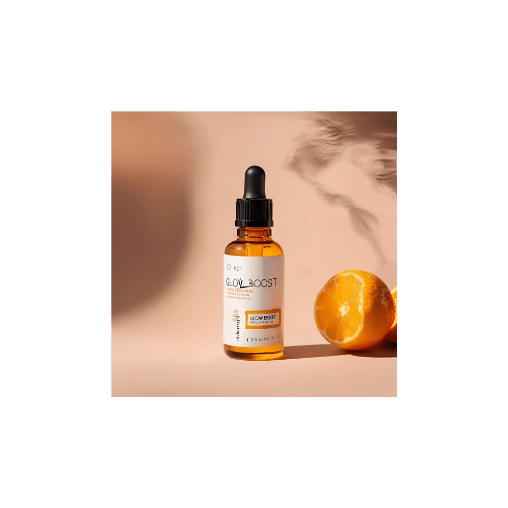 Glow Boost Vitamin C Serum in Use – Natural Glow Enhancing Serum by Lumina Naturals