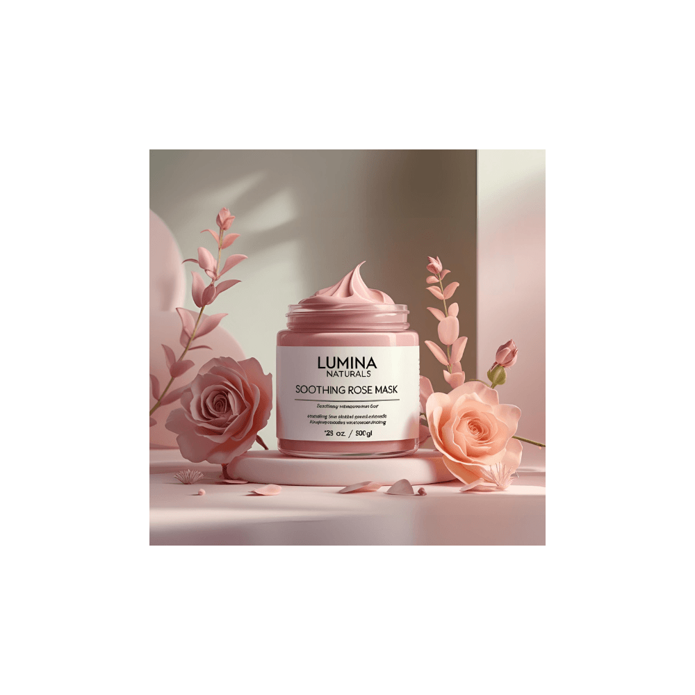 Soothing Rose Mask Rose Formula – Lumina Naturals